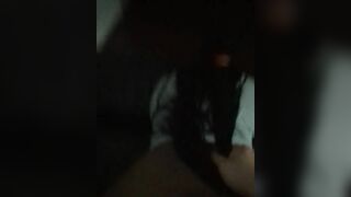 ASIAN MALE PUTS HIS DICK BACK INSIDE AN AFRICAN BABE AND CONTINUES TO PULL HER HAIR