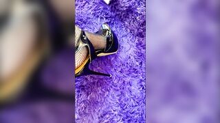 Worship my stripper shoes!