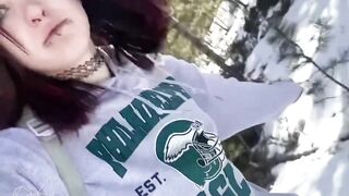 Eagles Fans Creampie in the Forest