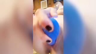 Bri squirts for me while I'm at work