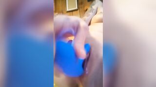 Bri squirts for me while I'm at work