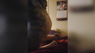 MILF uses butt plug and plays with tight wet pussy!!