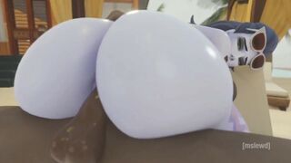 Overwatch Widowmaker Big Ass Fucked At The Pool - MsLewd