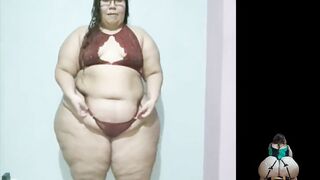 Joi, fat BBW asks for milk for Valentine's Day