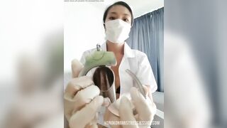 (Preview) Cantonese C061: sexy nurse chastity tease JOI (Full clip: servingmissjessica. com. c061