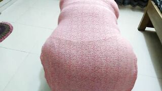 Indian hot bhabhi stuck under bed while huge ass fucked and cum wild