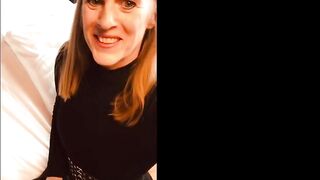 Stepmother in school uniform wants his stepson to lick her pussy, facesitting