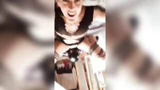 Devoted stepson is eating pussy of hot German Milf