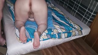 Granny Is Fucked with Dildo and Cock at The Same Time