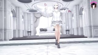 Dancing Lamb In Sexy Dress (3D HENTAI)