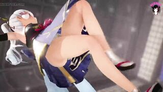 Genshin Impact - Big Ass Kamisato Ayaka - Sexy Dance + Ass Camera Angle (3D HENTAI)