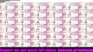 Big Ass Girl - Hot Full Nude Dance In Sexy Stockings (3D HENTAI)