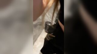 18 year old model Sofiia_Princess I give a blowjob to a guy in the restroom of a restaurant