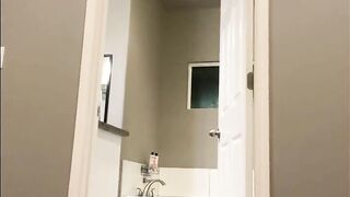 Skinny floppy tit wife inspection