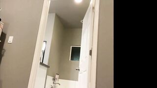 Skinny floppy tit wife inspection