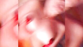 Sexy Latina babe masturbates her pussy for her virtual boyfriend