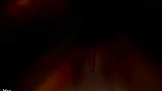 muscle brunette girl fucked in agym by big black cock anal and creampied