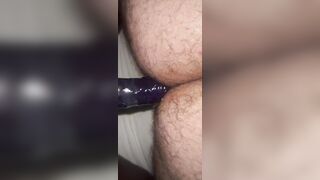 Pegging my white subs ass while pregnant ????