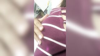 I couldn't stop giving myself a sensual finger