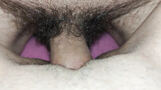 I love rubbing my cock on that little pussy and penetrating her by surprise