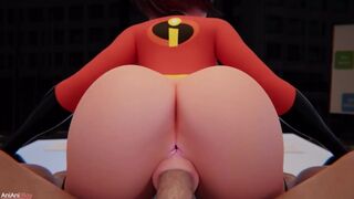 Sexy Super Hero Gets GangBanged In her PAWG Pussy Untill Creampie