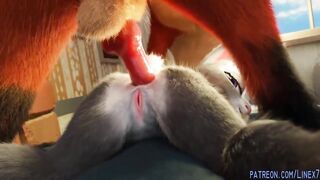 Furry hentai zootopia Judy hopps first sex