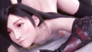 final fantasy Tifa play game and fucked Uncensored 60 FPS High Quality