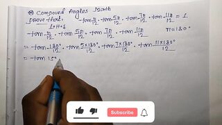 Compound Angles Math Slove By Bikash Educare Episode 35