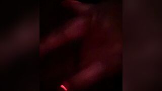 Playing with my pussy while my husband drives