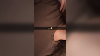 Cheating girl fucks guy on first tinder date and snaps bf on Snapchat