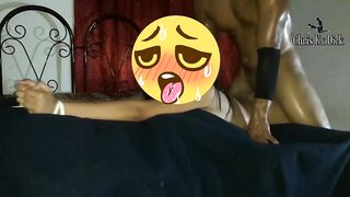 It feels amazing to fuck her little ass - Chris Kx Dick