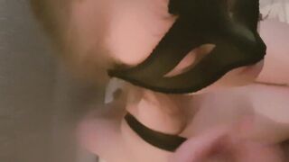 JennyXRated - Naughty Girl Handcuffed Until She Sucks Until facial!