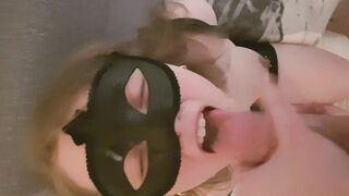 JennyXRated - Naughty Girl Handcuffed Until She Sucks Until facial!