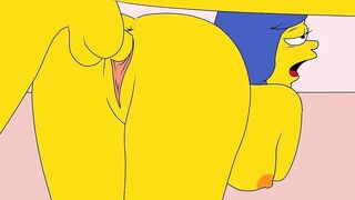 Marge and Homer Hentai - Simpsons