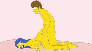 Marge and Homer Hentai - Simpsons