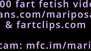 Latina Farting and Burping on Webcam