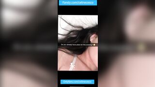Snapchat story: 18 year old cheats on her boyfriend at the hotel with a Tinder date (OnlyFans Model)