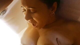 Fucking my lover in the jacuzzi