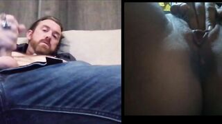 Very Wet Pussy Mutual Masturbation Session