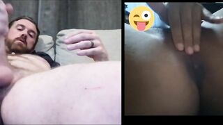 Very Wet Pussy Mutual Masturbation Session