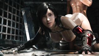 Intense fucking with Tifa, the hottest waifu in all of Final Fantasy (3D HENTAI PORN) by Ruria Raw