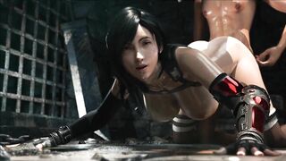 Intense fucking with Tifa, the hottest waifu in all of Final Fantasy (3D HENTAI PORN) by Ruria Raw