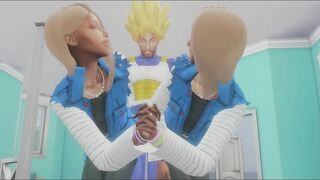 Android 18 Vs Vegeta