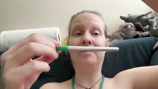 Fucking My Needy Cunt with Nothing but Tiny Pen