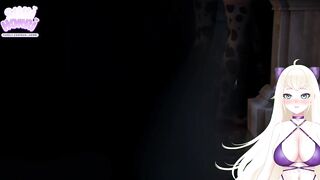 Resident Evil Ashley takes care of Leon’s monster dick | Horny Vtuber React