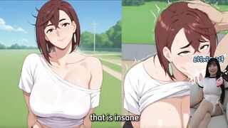 Dan Da Dan Momo Ayase vs Priest Cock | Hentai React!