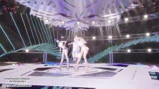 [MMD] SECRET NUMBER - WHO DIS Ahri Akali Seraphine Kaisa Evelynn Sexy Kpop Dance League of Legends Hentai Uncensored 4K 60FPS