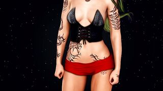 Compilado de Milf, , Guerreira, do Hawaii Hentai 3D