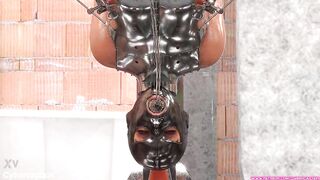 Metal Bondage by a Cruel Sister - 3D BDSM Comic Animation
