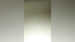 Busty natural teen rides it slow with daddy in pov